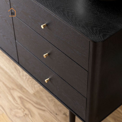 KENI, TLT_035, Tủ lưu trữ phong cách hiện đại, 160x40x80cm, Gỗ MDF phủ sơn 2K, Nội thất Nhà trên cao