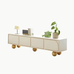 BRUNA, TTV_028, Kệ tivi phong cách Japandi hiện đại, 180x40x50cm, MDF phủ sơn 2K, Nội thất Nhà Trên Cao