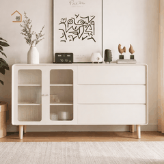 CLAIR, TLT_033, Tủ lưu trữ phong cách hiện đại,MDF phủ sơn 2K, 140x40x80cm, Nội thất Nhà trên cao