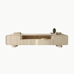 CLEME, TTV_043,  Kệ tivi bo góc-thiết kế tối giản,180x40x50cm, MDF phủ sơn 2K, Nội thất Nhà Trên Cao