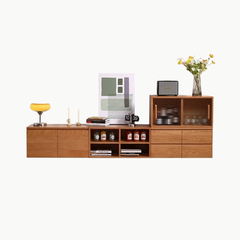 KAWAI, TTV_008, Kệ tivi tối giản phong cách hiện đại, 240x40x45cm, Nội thất Nhà trên cao