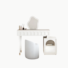 LAYLA, BTD_006, Bàn trang điểm nhỏ gọn hiện đại, 100x40x75cm, MDF phủ sơn 2K, Nội thất Nhà Trên Cao