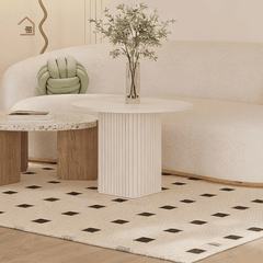 BRUNA, BT_011, Bàn trà nhỏ nhắn sang trọng, 45x45x55cm, Gỗ MDF phủ sơn 2K, Nội thất Nhà trên cao