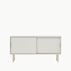 NANCY, TLT_048, Tủ lưu trữ phong cách hiện đại tối giản, 120x40x60cm, Gỗ MDF phủ sơn 2K, Nội thất Nhà trên cao