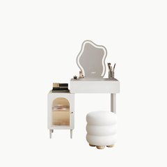 OBELIA, BTD_014, Bàn trang điểm hiện đại, 120x40x75cm, MDF phủ sơn 2K, Nội thất Nhà Trên Cao