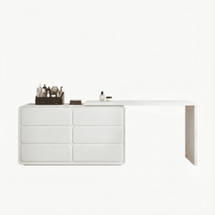 ORIANA, BTD_019, Bàn trang điểm hiện đại, 120x40x75cm, MDF phủ sơn 2K, Nội thất Nhà Trên Cao