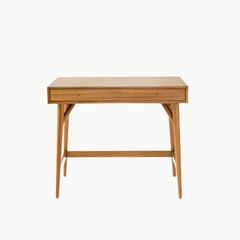 POE, BTD_022, Bàn trang điểm hiện đại, 100x40x75cm, Plywood phủ Veneer, Nội thất Nhà Trên Cao