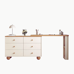 BRUNA, BTD_030, Bàn trang điểm hiện đại, 120x40x75cm, Nội thất Nhà Trên Cao