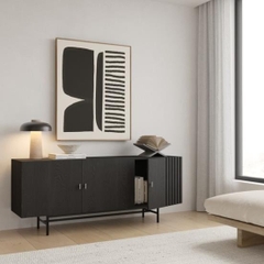 RASU, Kệ Tivi đa năng 3 cánh mở, TVC_029, 160x40x65cm, Nội thất Nhà trên cao