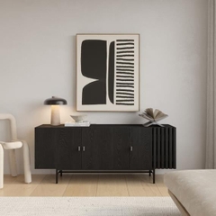 RASU, Kệ Tivi đa năng 3 cánh mở, TVC_029, 160x40x65cm, Nội thất Nhà trên cao