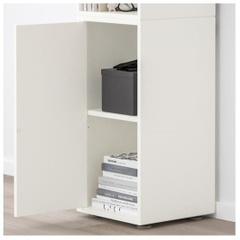 NIOSK, Tủ lưu trữ 3 tầng 1 cánh, CAB_214, 35x35x107cm, Nội thất Nhà trên cao