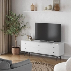 JESSIE, Kệ Tivi đa năng phong cách hiện đại, TVC_032, 160x40x56cm, Nội thất Nhà trên cao