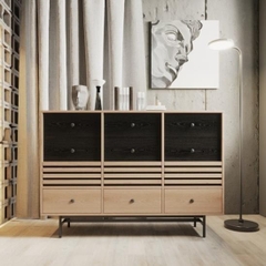 CHOCHO, Tủ lưu trữ, Tủ đựng đồ, CAB_115, 140x40x98cm, Nội thất Nhà trên cao