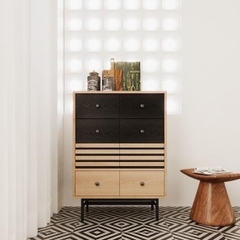 CHOCHO, Tủ lưu trữ, Tủ đựng đồ, CAB_125, 70x40x98cm, Nội thất Nhà trên cao