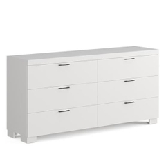 ENRI, Tủ lưu trữ đồ dùng 3 tầng 6 ngăn kéo, CAB_348, 156x40x76cm, Nội thất Nhà trên cao