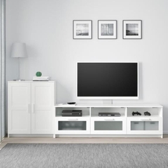 KAYLE, COMBO Kệ tivi 3 hộc kéo kết hợp tủ 3 tầng, TVC_012, 258x41x95cm, Nội thất Nhà trên cao