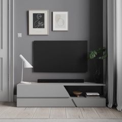 DORO, Kệ tivi, kệ để đồ, TVC_048, 160x40x40cm, Nội thất Nhà trên cao