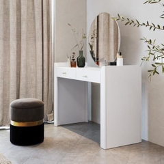 EMA, Bàn trang điểm, bàn làm việc, bàn học 2 ngăn kéo DRE_002, 120x50x86cm, Nội thất Nhà trên cao
