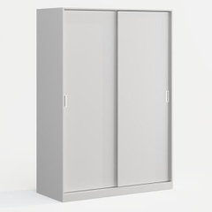 WINDEE, Tủ quần áo 2 cửa lùa, WAR_064, 135x59x200cm, tủ đựng quần áo Nhà trên cao
