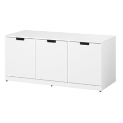 BANODAL, Tủ lưu trữ 3 ngăn kéo lớn, CAB_014, 120x47x53cm, Nội thất Nhà trên cao
