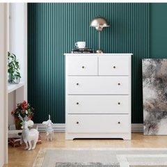 AVILANTE, Tủ đựng đồ dùng 4 tầng 5 ngăn kéo, CAB_354, 74x40x94cm, Nội thất Nhà trên cao