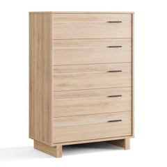 FLYNN, Tủ 5 tầng phong cách Bắc Âu, CAB_338, 84x46x124cm, Nội thất Nhà trên cao