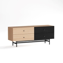 CORO, Kệ tivi, kệ để đồ, TVC_037, 140x40x58cm, Nội thất Nhà trên cao