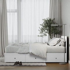 JESSIE, Giường ngủ 3 hộc tủ kéo phong cách hiện đại, BFR_015, 203x80cm, Nội thất Nhà trên cao