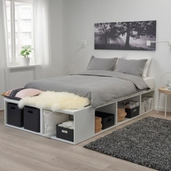 GALLOT, Giường ngủ đa năng kèm hộc lưu trữ, BFR_010, 140x244x43cm, Nội thất Nhà trên cao
