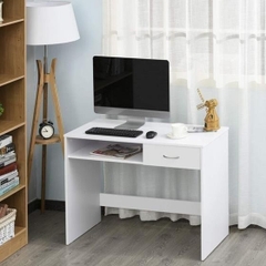ELDE, Bàn làm việc 2 ngăn tủ, DES_023, 100x45x75cm, Nội thất Nhà trên cao