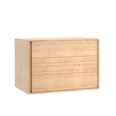 BIOBA, Tủ 3 tầng mở hông, CAB_068, 135x58x77cm, Nội thất Nhà trên cao