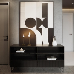 VATICE, Tủ trang trí, CAB_260, 156x40x75cm, Nội thất Nhà trên cao