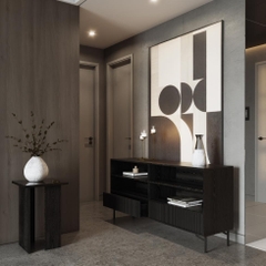 VATICE, Tủ trang trí, CAB_260, 156x40x75cm, Nội thất Nhà trên cao