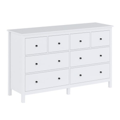 LUMI, Tủ đựng đồ tân cổ điển 3 tầng 8 ngăn, CAB_375, 160x48x96cm, Nội thất Nhà trên cao