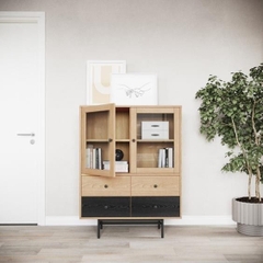 COCO, Tủ lưu trữ, Tủ đựng đồ, CAB_086, 90x40x118cm, Nội thất Nhà trên cao
