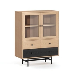COCO, Tủ lưu trữ, Tủ đựng đồ, CAB_086, 90x40x118cm, Nội thất Nhà trên cao