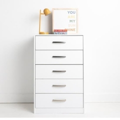 TICK, Tủ lưu trữ đồ dùng hiện đại 5 ngăn, CAB_263, 68x40x105cm, Nội thất Nhà trên cao
