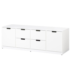 BANODAL, Tủ đựng đồ lưu trữ 6 hộc kéo, CAB_015, 160x47x53cm, Nội thất Nhà trên cao