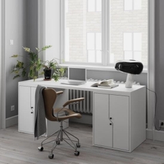 KARAL, Bàn làm việc, bàn học, DES_013, 180x59x75cm, Nội thất Nhà trên cao