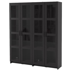 KAYLE, Kệ kệ để đồ 7 tầng cửa kính, DSH_066, 160x35x190cm, Nội thất Nhà trên cao