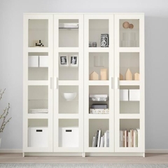 KAYLE, Kệ kệ để đồ 7 tầng cửa kính, DSH_066, 160x35x190cm, Nội thất Nhà trên cao