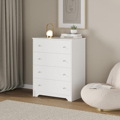 OIM, Tủ đựng đồ tân cổ điển 4 ngăn kéo, CAB_228, 79x50x102cm, Nội thất Nhà trên cao
