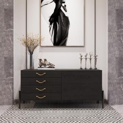 WILY, Tủ kệ để đồ, kệ kệ để đồ, CAB_277, 108x40x52cm, Nội thất Nhà trên cao