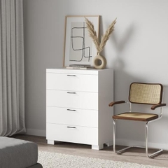 ENRI, Tủ lưu trữ đồ dùng 4 ngăn kéo, CAB_343, 78x40x98cm, Nội thất Nhà trên cao