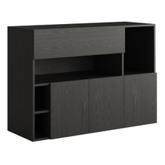 PARL, Tủ trưng bày, lưu trữ, CAB_230, 120x45x85cm, Nội thất Nhà trên cao