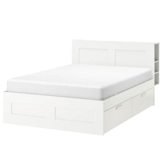 KAYLE, Giường ngủ tân cổ điển 4 hộc tủ, BFR_017, 232x111cm, Nội thất Nhà trên cao