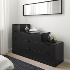 BANODAL, Tủ đựng đồ 9 ngăn kéo, CAB_032, 160x47x98cm, Nội thất Nhà trên cao
