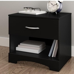 TWICE, Tủ đầu giường tân cổ điển 1 hộc tủ kéo, CAB_028, 57x43x50cm, Nội thất Nhà trên cao