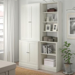 BOHO, COMBO Kệ kệ để đồ kết hợp tủ kệ để đồ đồ dùng, CAB_063, 142x47x212cm, Nội thất Nhà trên cao