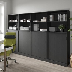 GAL, COMBO Tủ lưu trữ đồ dùng cửa lùa kèm kệ 2 tầng, CAB_144, 320x45x200cm, sản xuất bởi Sc